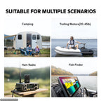 LiTime 12V 50Ah LiFePO4 Lithium Ion Battery, 4000+ Cycles, Lighter LiFePO4 Battery for Camping Trolling Motor Solar