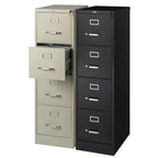 Hirsh Commercial Four-Drawer Vertical Letter File Cabinet, 22D