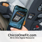 Chicco OneFit ClearTex All-in-One Car Seat, Slate - 00079741040070