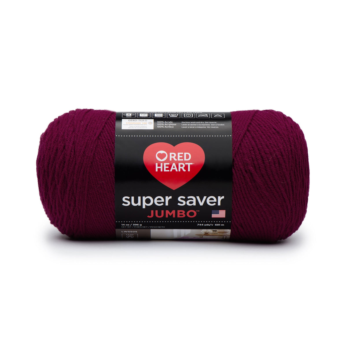 Red Heart® Super Saver® Jumbo #4 Medium Acrylic Yarn, 744 Yards
