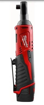 Milwaukee M12 12-Volt 3/8-in Cordless Lithium-Ion Ratchet Kit With Tool Bag