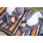 OmniCore Designs (-10F to 10F) Mummy Sleeping Bag, Sizes (Reg & Tall), Multi-Down Fill (650-Fill-Power-Down + StratusLoft) with Compression and Stuff