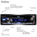 Alondy Single DIN Car Stereo with CD/DVD Player Bluetooth AM/FM Radio USB SD AUX
