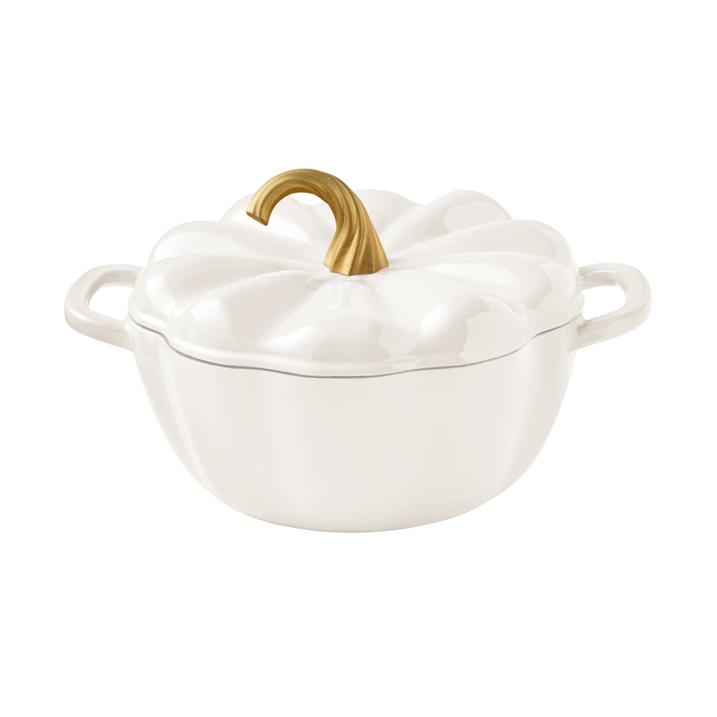 The Pioneer Woman 3.5-Quart Pumpkin Enameled Cast Iron Dutch Oven