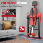 YOLEO Adjustable Inversion Table - 300-Pound Capacity
