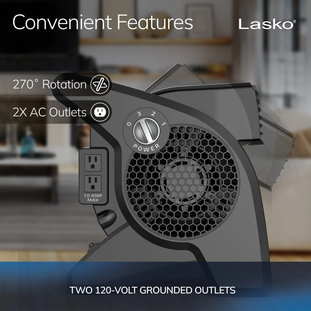 Lasko Pro Performance 14.5 In. High Velocity Utility Fan - U15617