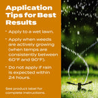Scotts Turf Builder WinterGuard Fall Weed & Feed, Weed Killer Plus Fall Fertilizer, 12,000 sq. ft., 33.84 lbs.