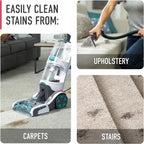 Hoover SmartWash+ Automatic Carpet Cleaner, Turquoise - FH52000
