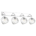 Access 4 Light Wall Vanity Light, Mirrored - 63131LED'sP-MSS/CLR