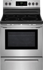 Frigidaire 30in Stainless Steel Electric Range - Freestanding Oven And Cooktop Combo