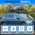 HECASA Upgrade Adjustable Roof Rack Cargo Carrier with Extension,64" x 39" x 6'' Universal, 250LBS Weight Capacity Heavy Duty Steel Car SUV ,Top
