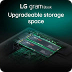 LG Gram Book 15 Business Laptop, 15.6-inch FHD IPS Display, 32GB RAM, 1TB SSD - Intel i5-1334U With Hub