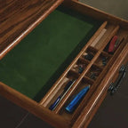 32in Mini Roll-Top Desk With Integrated USB Charging Port