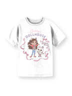Hello Kitty Animal Print Girls Short Sleeve Graphic T-Shirt, Sizes 4-16