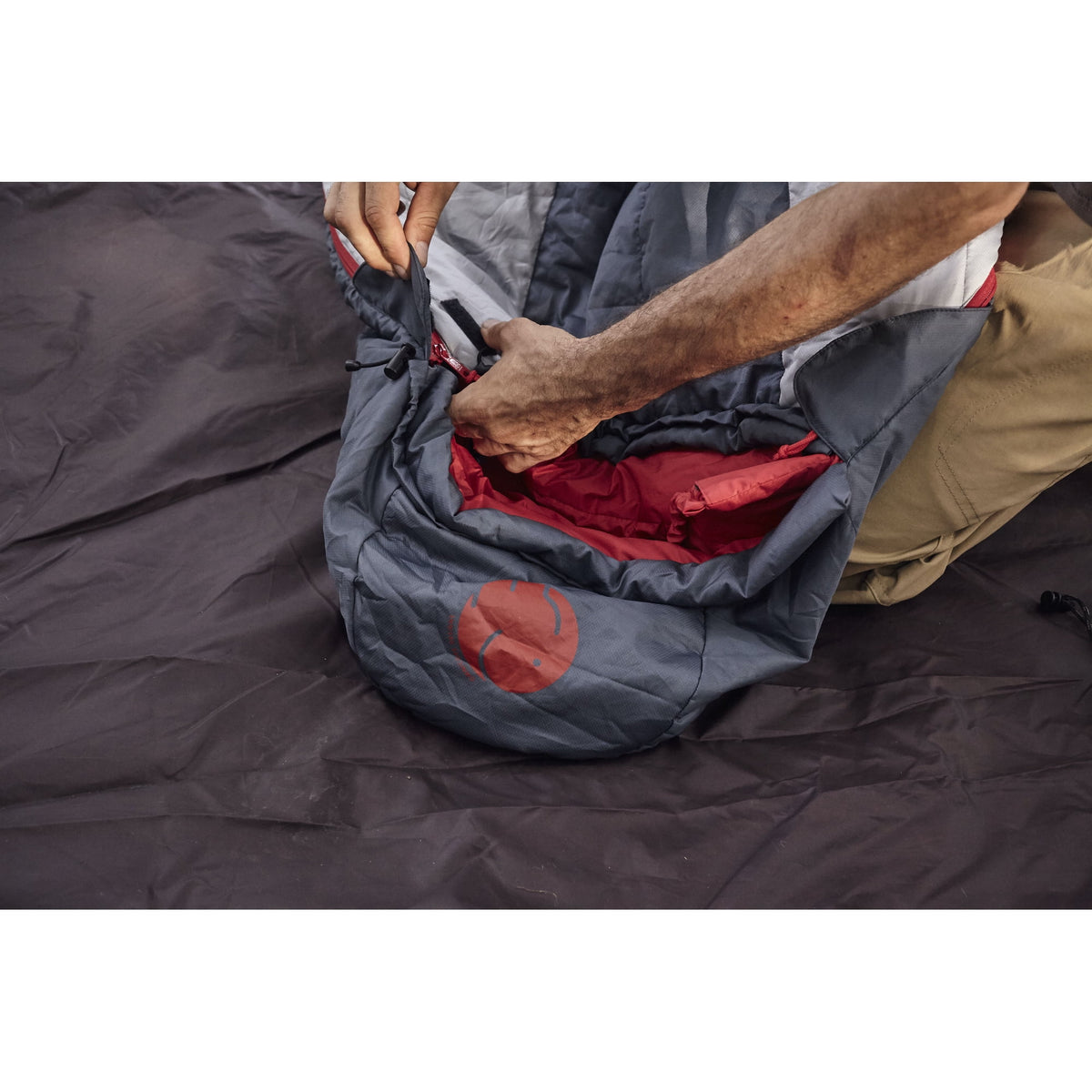 OmniCore Designs (-10F to 10F) Mummy Sleeping Bag, Sizes (Reg & Tall), Multi-Down Fill (650-Fill-Power-Down + StratusLoft) with Compression and Stuff