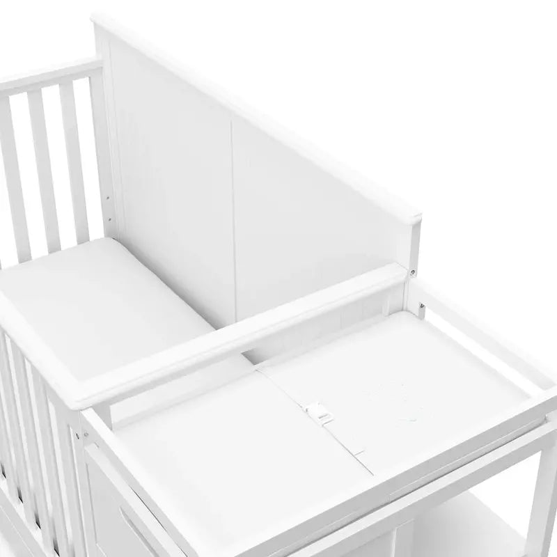 Graco Hadley 5-in-1 Convertible Crib With Changing Table And Storage Drawer - 04586-701