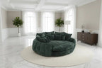 Oversized Double Loaf Sofa Bed With Supportive Armrests