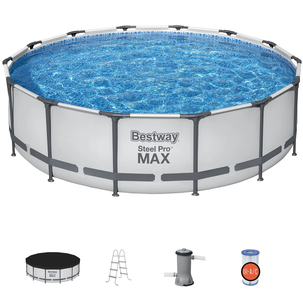 Bestway Steel Pro MAX Above Ground Pool Set, 10' x 30 in