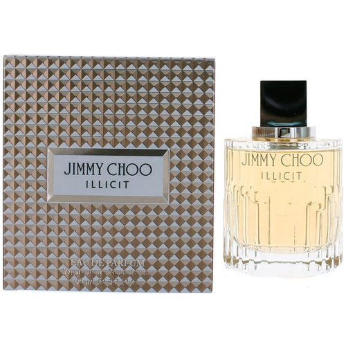 $112 Value) Jimmy Choo ILLICIT Eau de Parfum, Perfume for Women, 3.3 oz