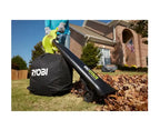 RYOBI Vac Attack 40V Cordless Leaf Vacuum & Mulcher With 2x 5.0Ah Batteries & Charger - RY40451-2B