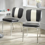 Simple Living 5-Piece Retro Dining Set With Laminated MDF Table Top - Raleigh