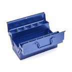 Toyo Steel Cantilever Tool Box, Metallic Periwinkle - ST-350