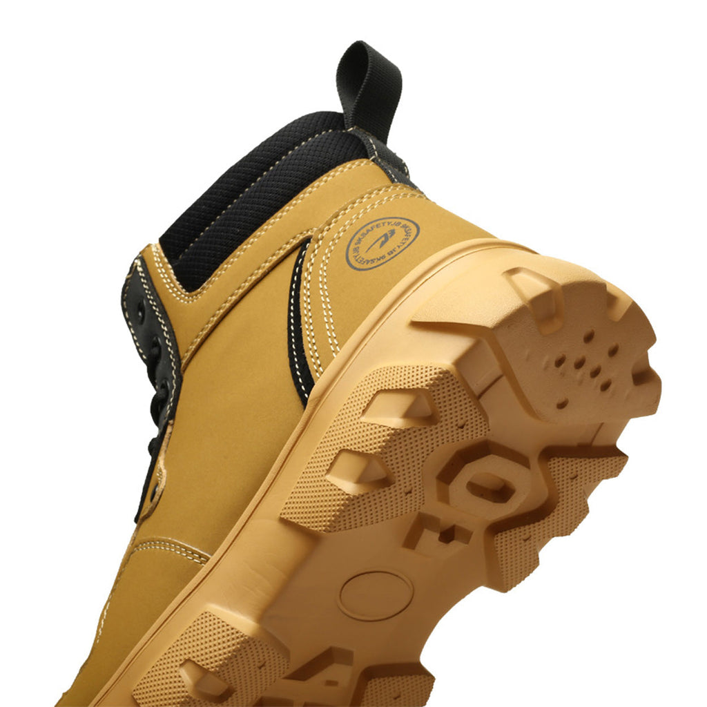 Classic Work Boots & Moccasin Stitching Steel Toe Boots