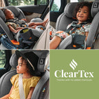 Chicco OneFit ClearTex All-in-One Car Seat, Slate - 00079741040070
