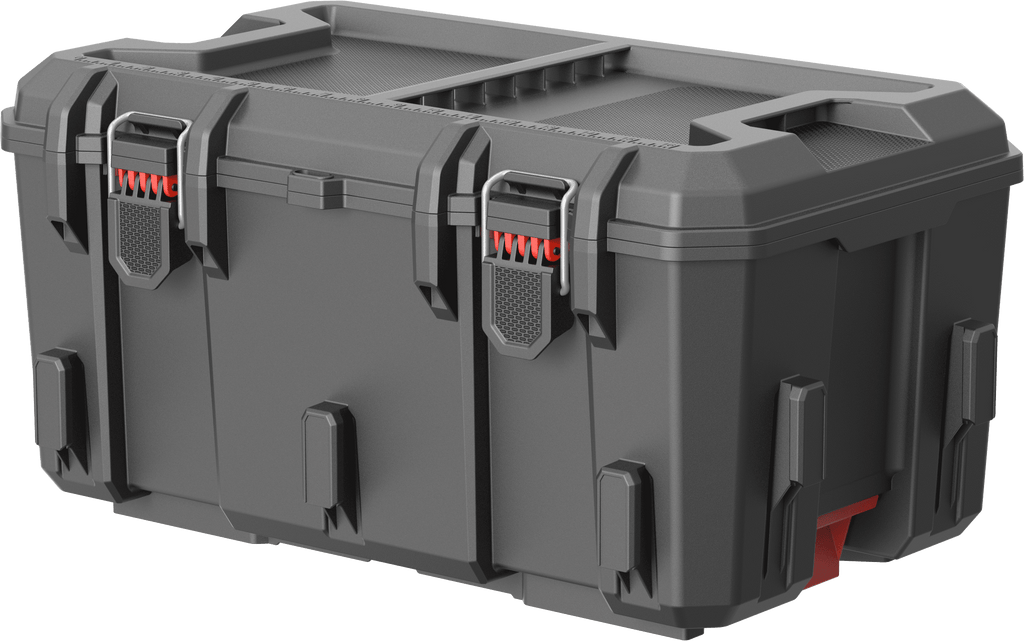 Hyper Tough Hyper Stack 3-Piece Modular Rolling Toolbox System, Black