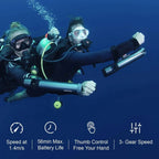 Waydoo Subnado Underwater Scooter 2-Pack With Twin Engine Handle Bracket - Subnado