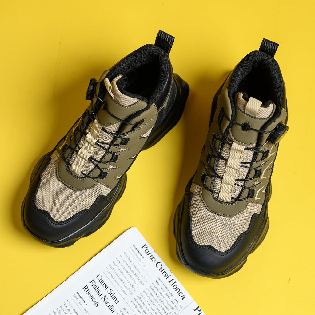 Lightweight Puncture Resistant Safety Shoes with Quick-Rotating Buckle