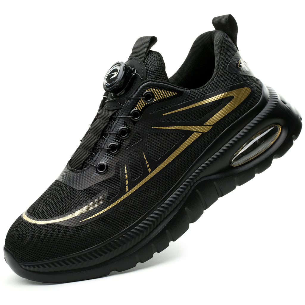 Dial Fit System & Air Cushioning Comfort Steel Toe Shoes