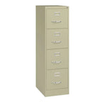 Hirsh Commercial Four-Drawer Vertical Letter File Cabinet, 22D