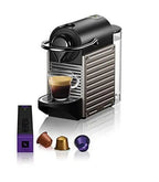 Breville Nespresso Pixie Compact Espresso Machine - Titanium Finish
