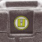 Good Ideas Impressions Downton Rain Saver Rain Barrel, 50 Gallon, Dark Granite - IMP-D50-DAR