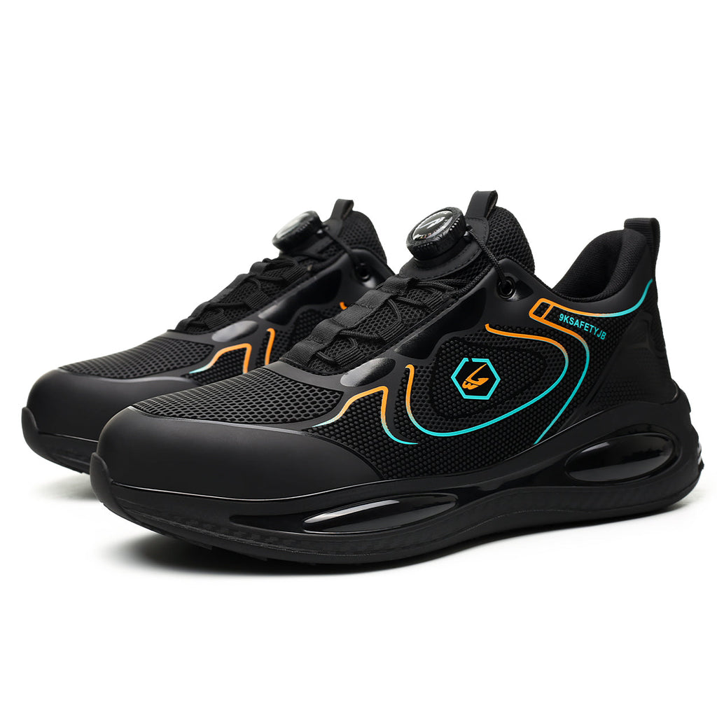 Lightweight Splash-Resistant Steel Toe Shoes