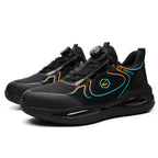 Lightweight Splash-Resistant Steel Toe Shoes