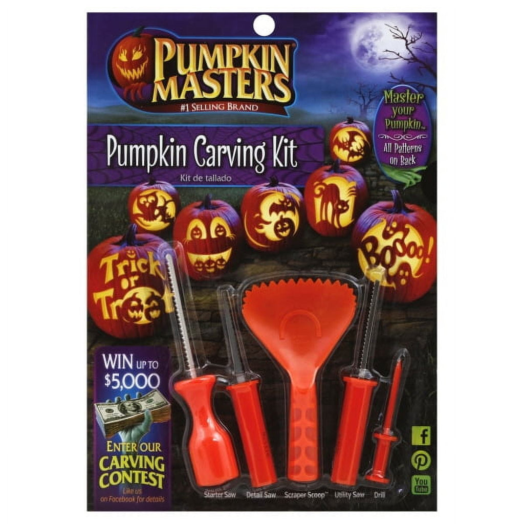 Pumpkin Masters Pumpkin Carving Kit 15 Pieces 1 ea