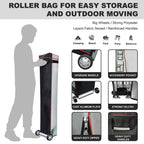 Eurmax Canopy 10' x 20' Violet Pop-up Outdoor Canopy, Heavy Duty Roller Bag