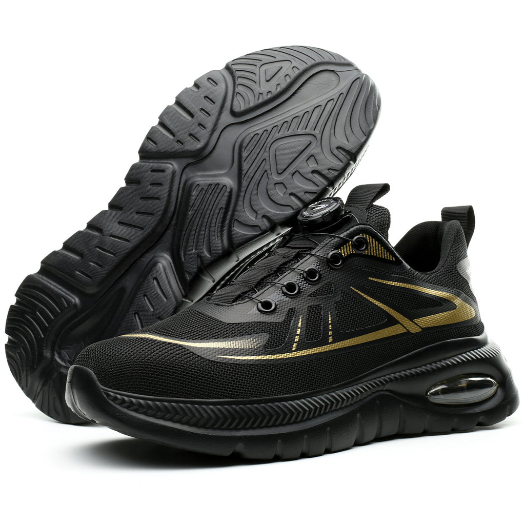 Dial Fit System & Air Cushioning Comfort Steel Toe Shoes