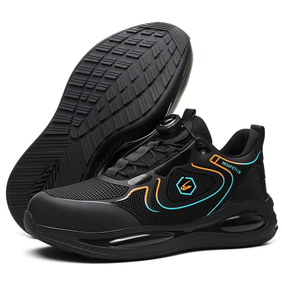 Lightweight Splash-Resistant Steel Toe Shoes