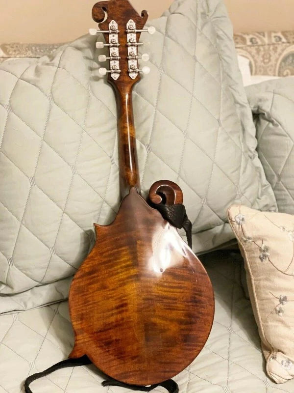 Eastman F-Style Mandolin, 8 Strings, Brown, With Hard Case - MD515