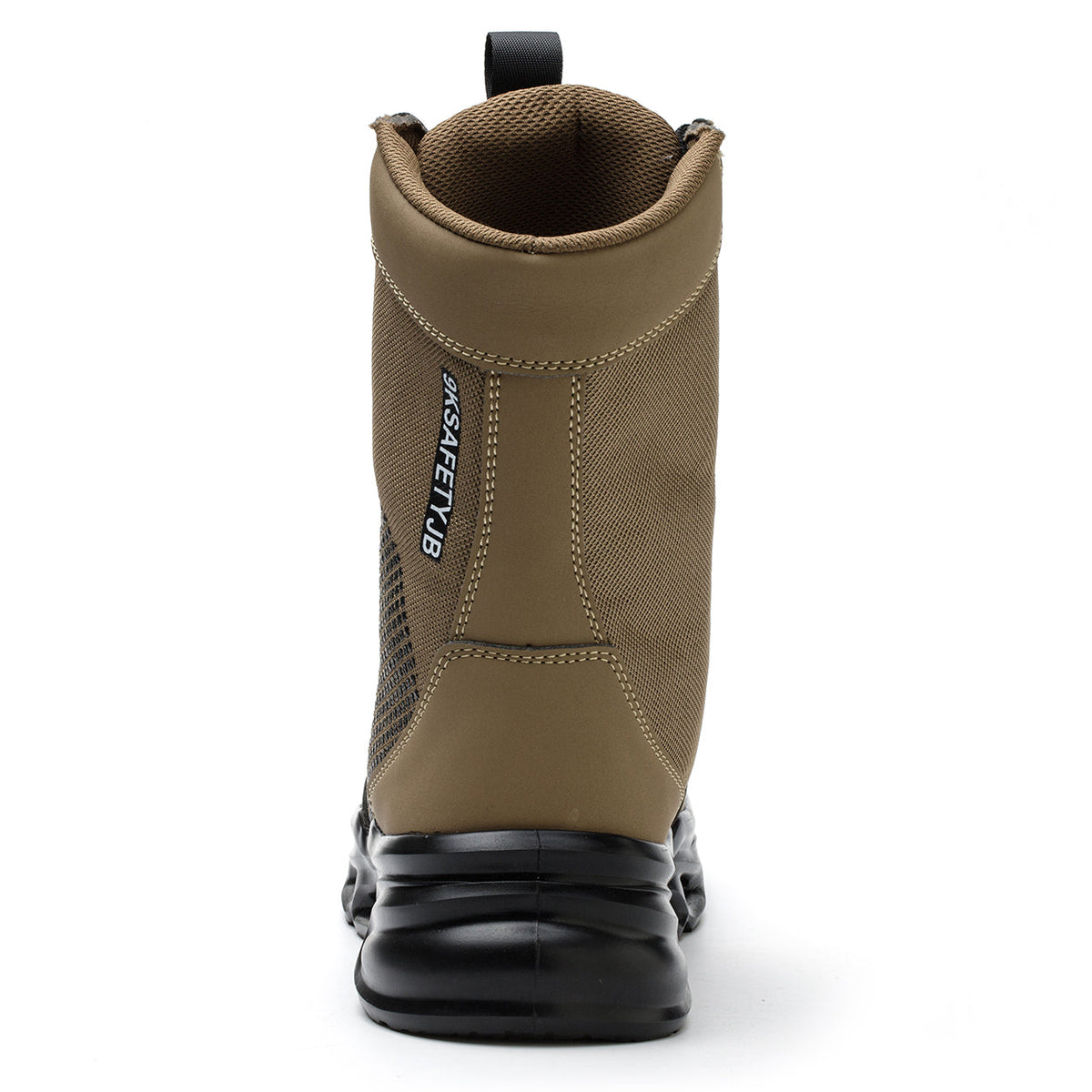 Extra High Top Leather Steel Toe Boots