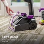 BISSELL PowerForce PowerBrush Upright Deep Cleaner, for Carpet, Compact and Lightweight, Advanced Pro Max Clean + Protect Formula Included, 3938