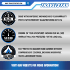 Travelstar Ecopath AT LT275/70R18 LT275/70/18 10 Ply 125/122S 3PMSF All Terrain Light Truck Tire(No Rim)