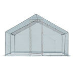 Ktaxon Chicken Coop,13' x 10' Chicken Cage House Metal Hen Run House Waterproof Rabbits Habitat Cage