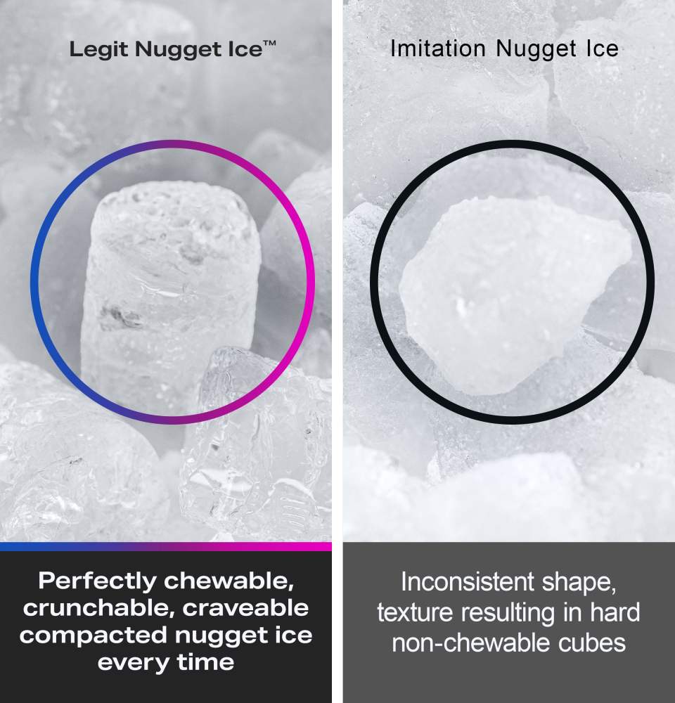 GE Profile Opal 2.0 Ultra Nugget Ice Maker With Scale Inhibiting Filter, Scoop, 38 lbs In 24 Hours, WiFi - Stainless Steel