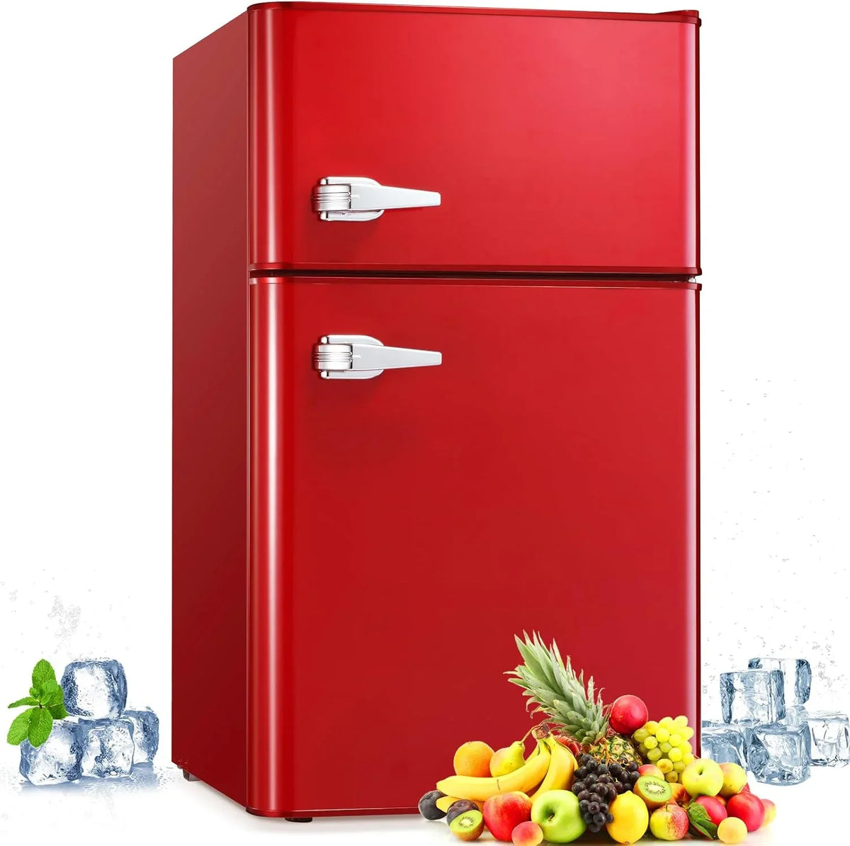 Antarctic Star Compact Mini Refrigerator 3.2 cu ft, Green - F90GR