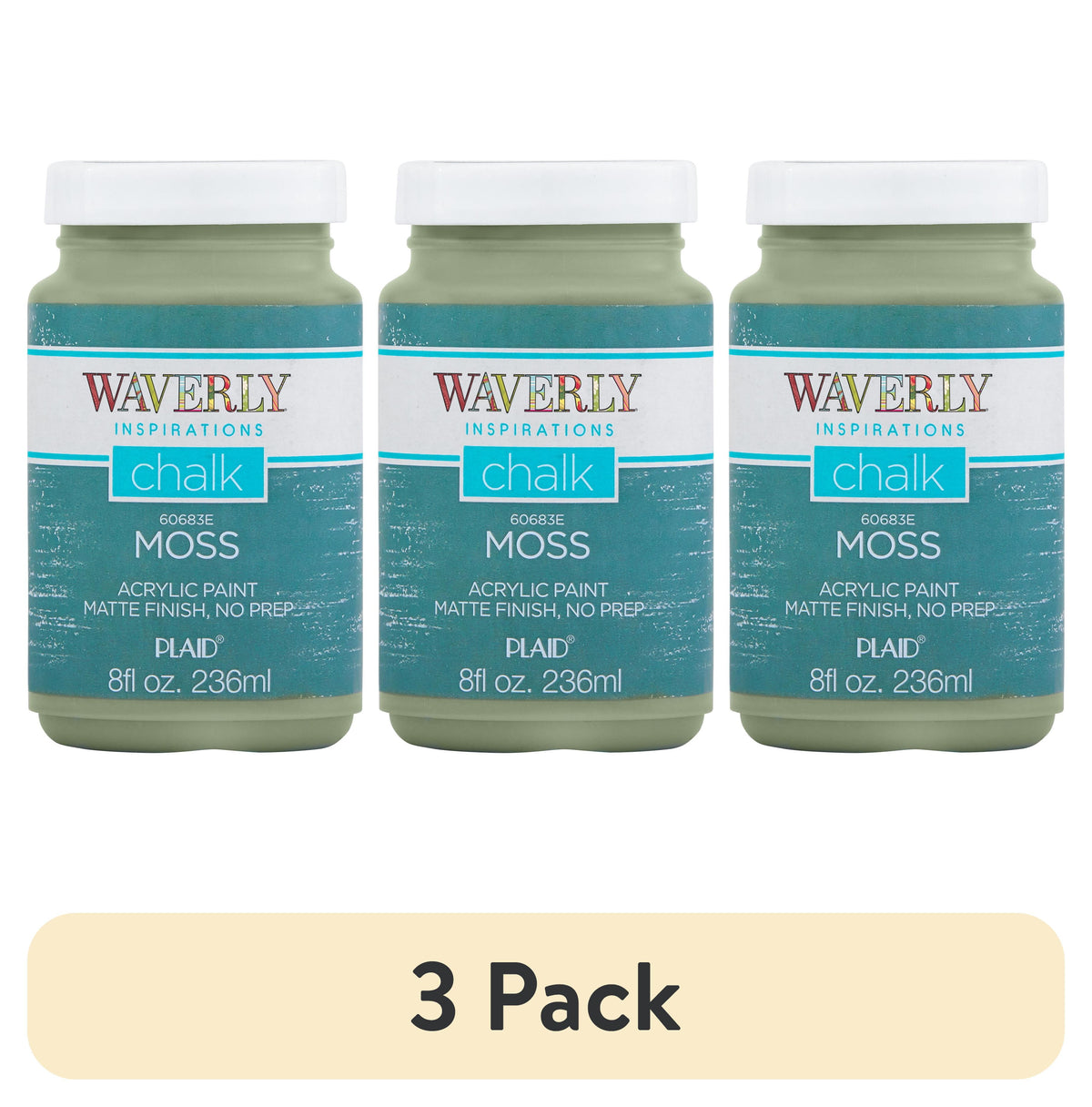 Waverly Inspirations Chalk Paint, Ultra Matte Finish, 8 fl oz