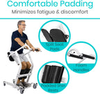 Vive Sit-to-Stand Patient Lift Transfer Aid, 400 lbs